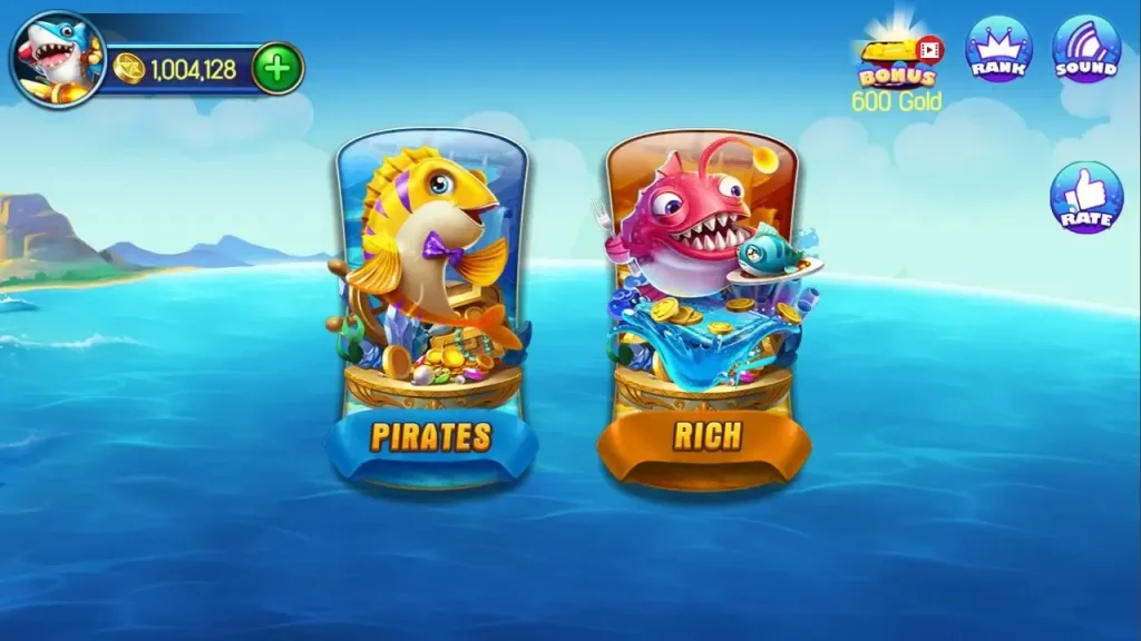 Attractive promotions when playing pirate fish shooting